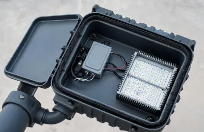 Outdoor protected LED driver
